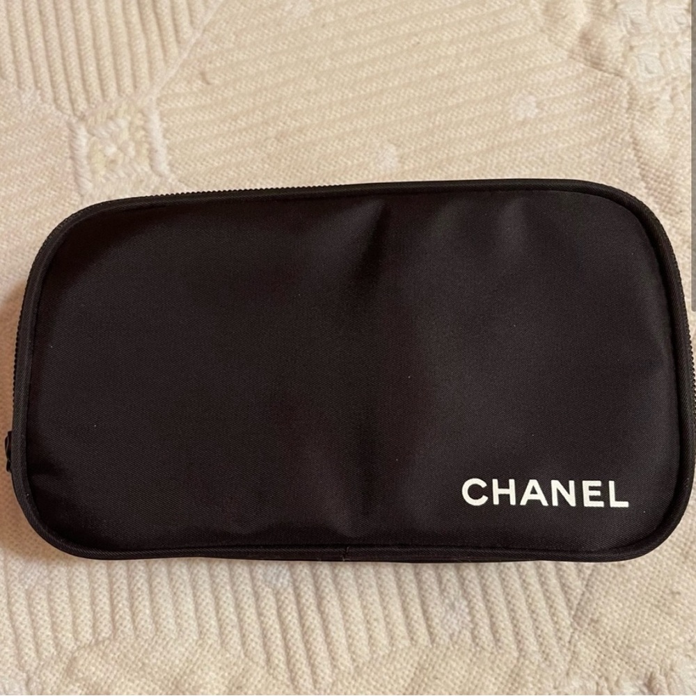 Chanel makeup bag